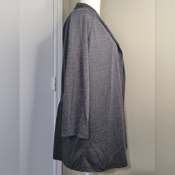 NWT, AB Studio Cardigan, Black Size XL - Picture 2 of 10